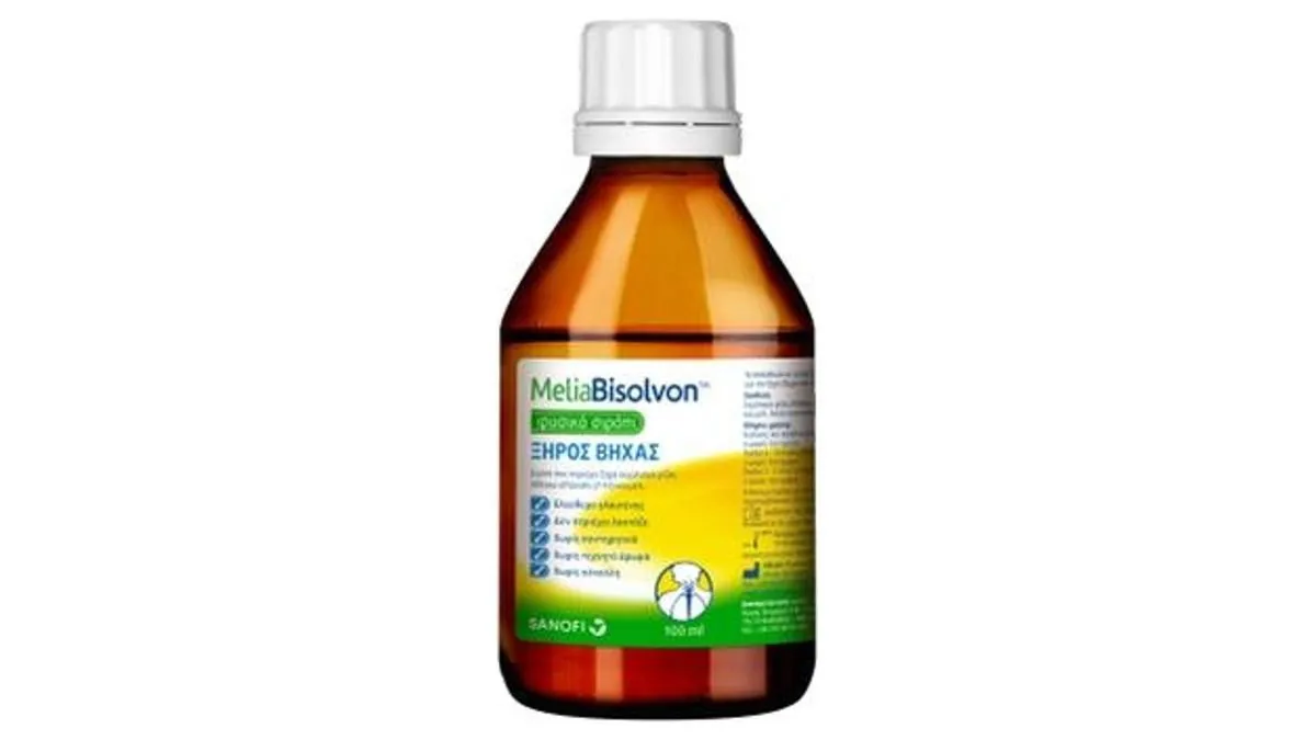 Melia Bisolvon Oral Soyrup 25mg 100 ml