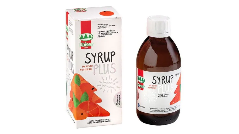 Kaiser Syrup Plus Αποχρεμπτικό Σιρόπι 200ml