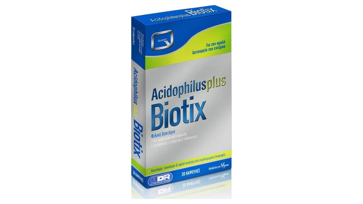 Quest Acidophilus Plus Biotix 30 Caps