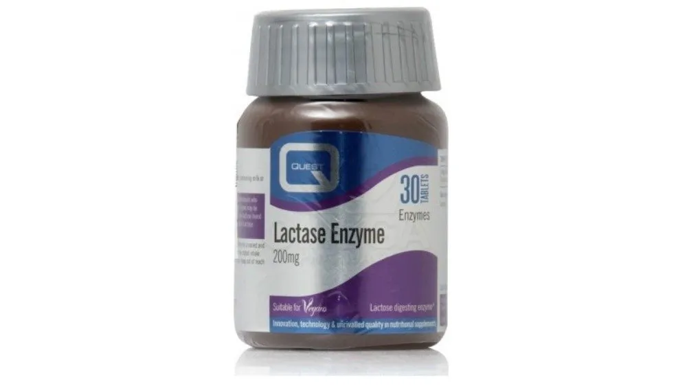 Quest Lactase 200mg 30 ταμπλέτες