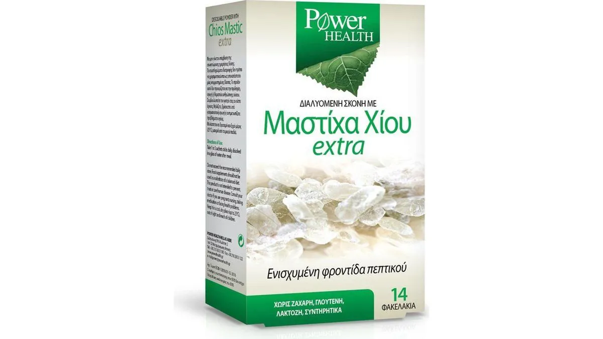 Power of Nature Foods Μαστιχα Χιου Extra 14S Sticks