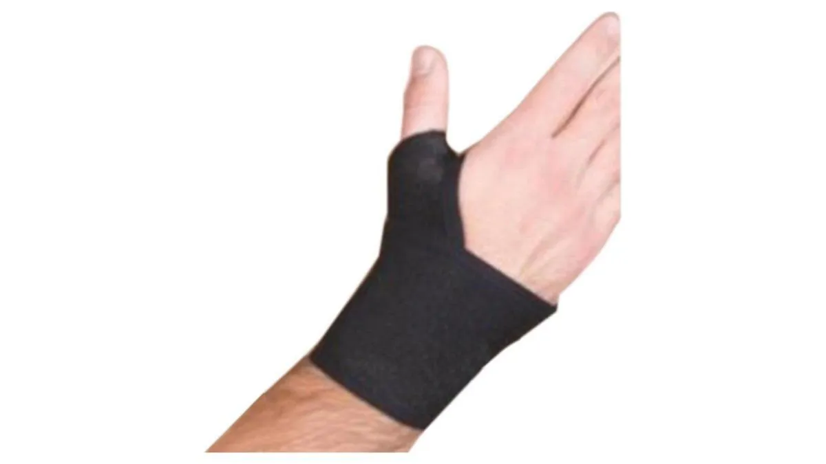 Anatomic Help Στήριγμα Καρπού & Αντίχειρα  One Size 0553 Neoprene - Μαύρο