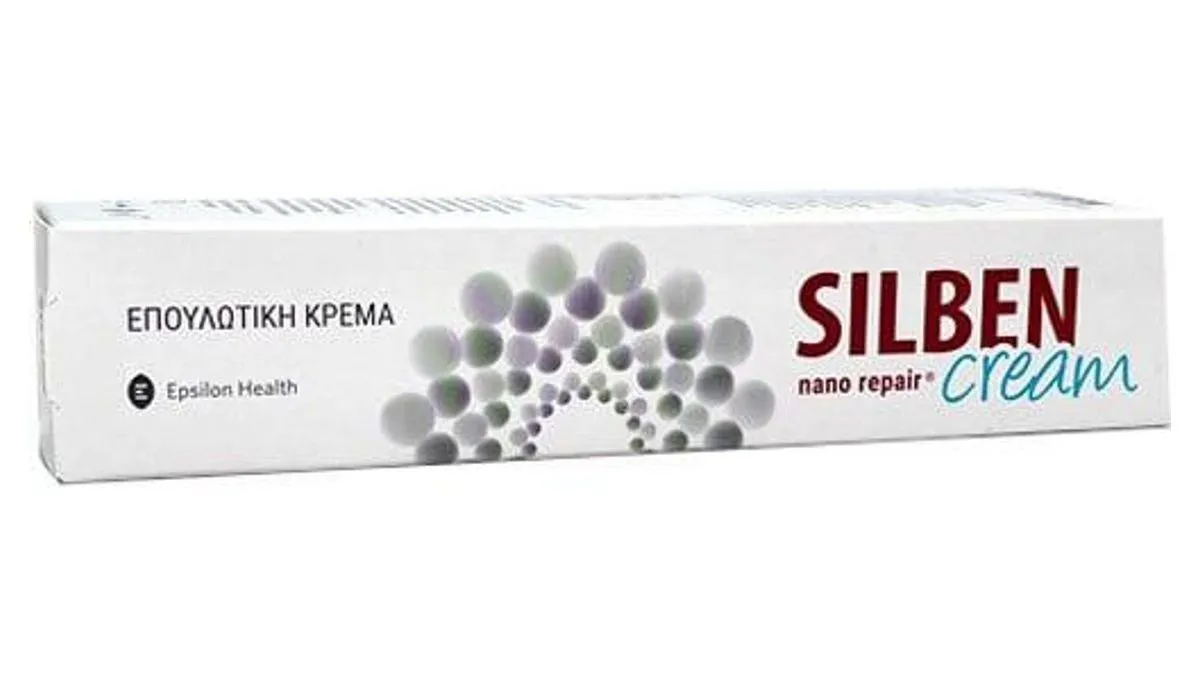 Silben Nano Repair Cream Επουλωτική Κρέμα Για Εγκαύματα 50ml (Pulvo Σε Κρέμα)