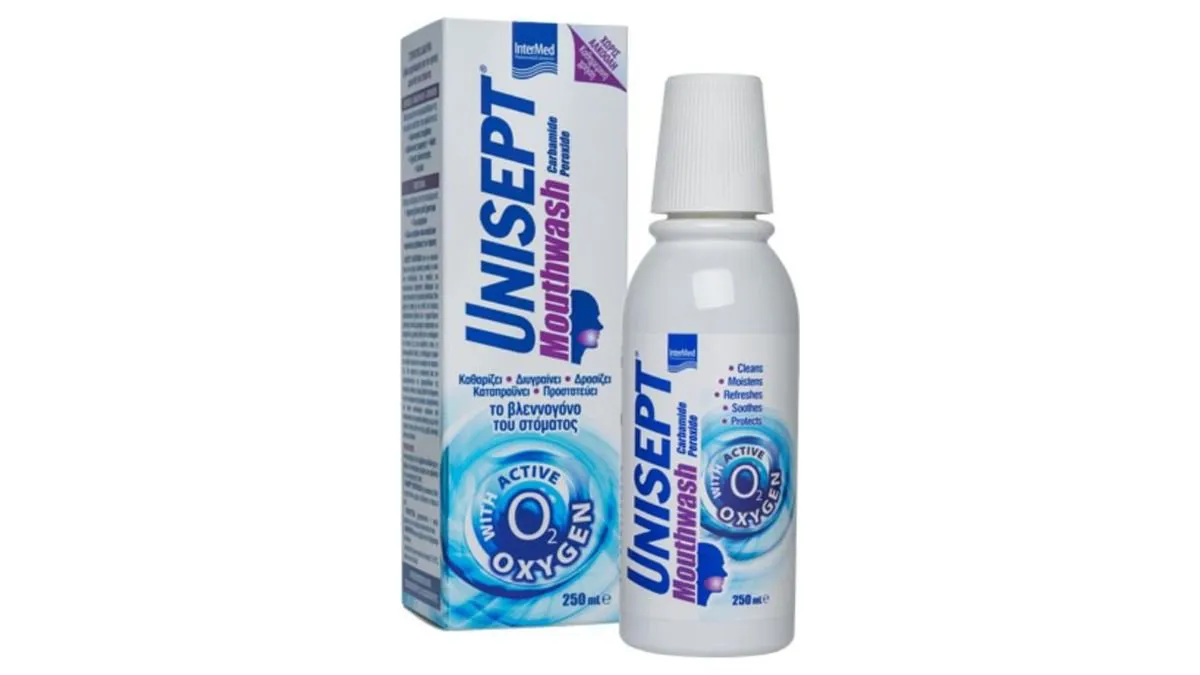 Unisept Mouthwash With Active Oxygene 250 ml