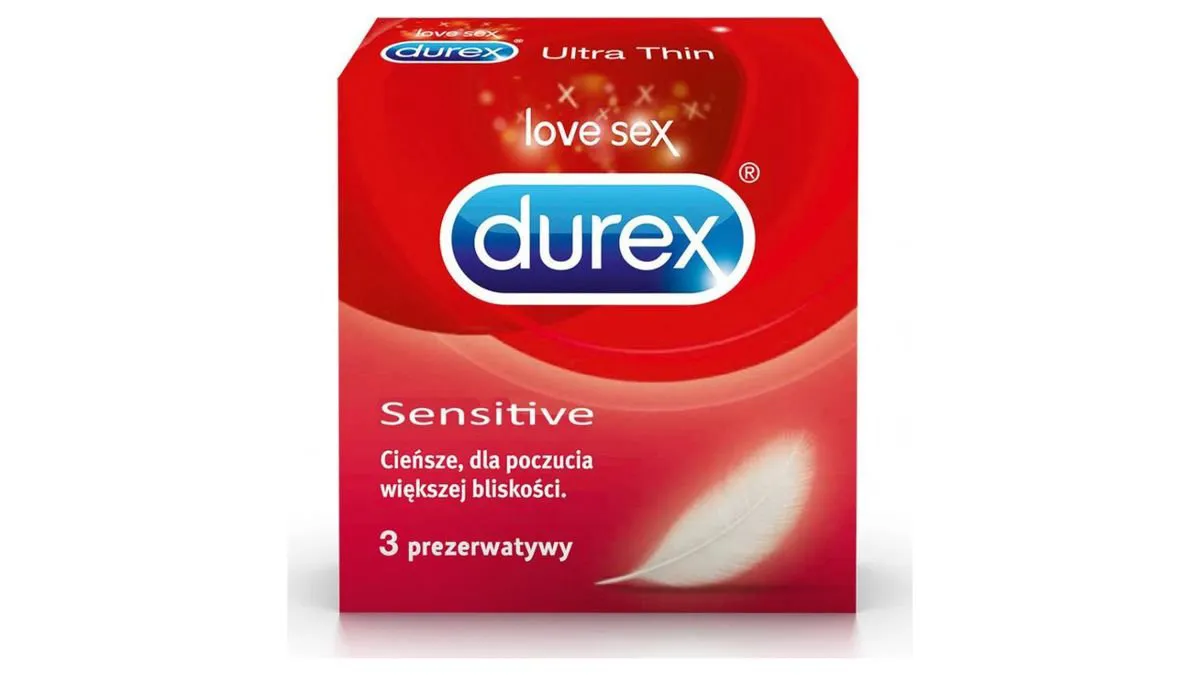 Durex  Προφυλακτικά Sensitive  3 τεμ
