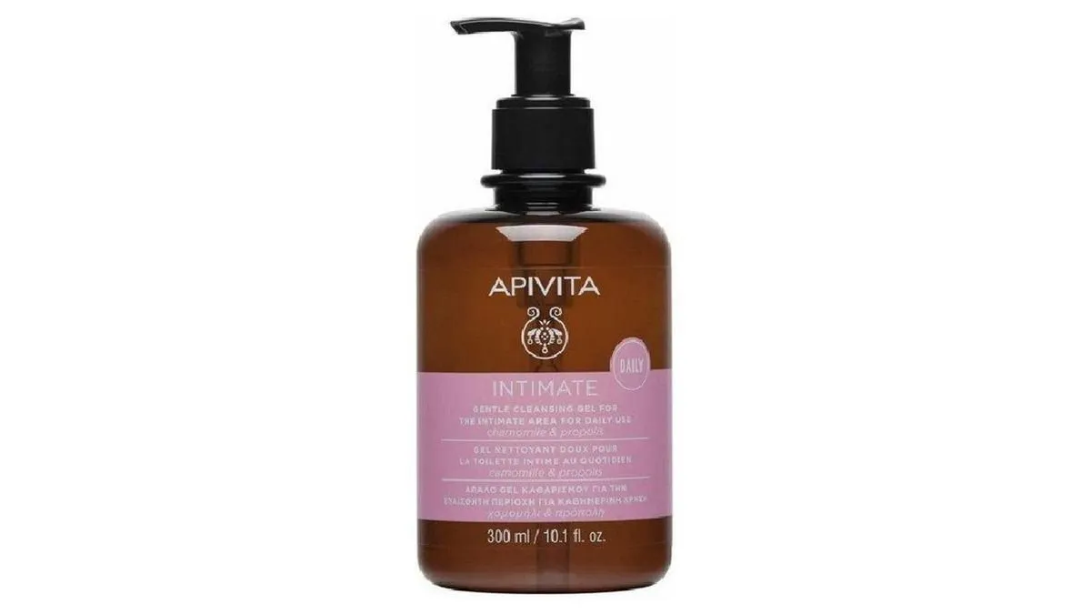 Apivita Intimate Daily Gel Καθαρισμού Χαμομήλι & Πρόπολη 300 ml