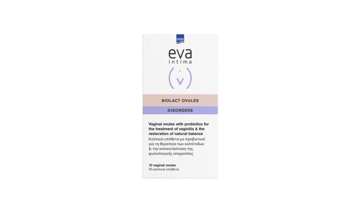 Eva Biolact Vaginal Ovules 10