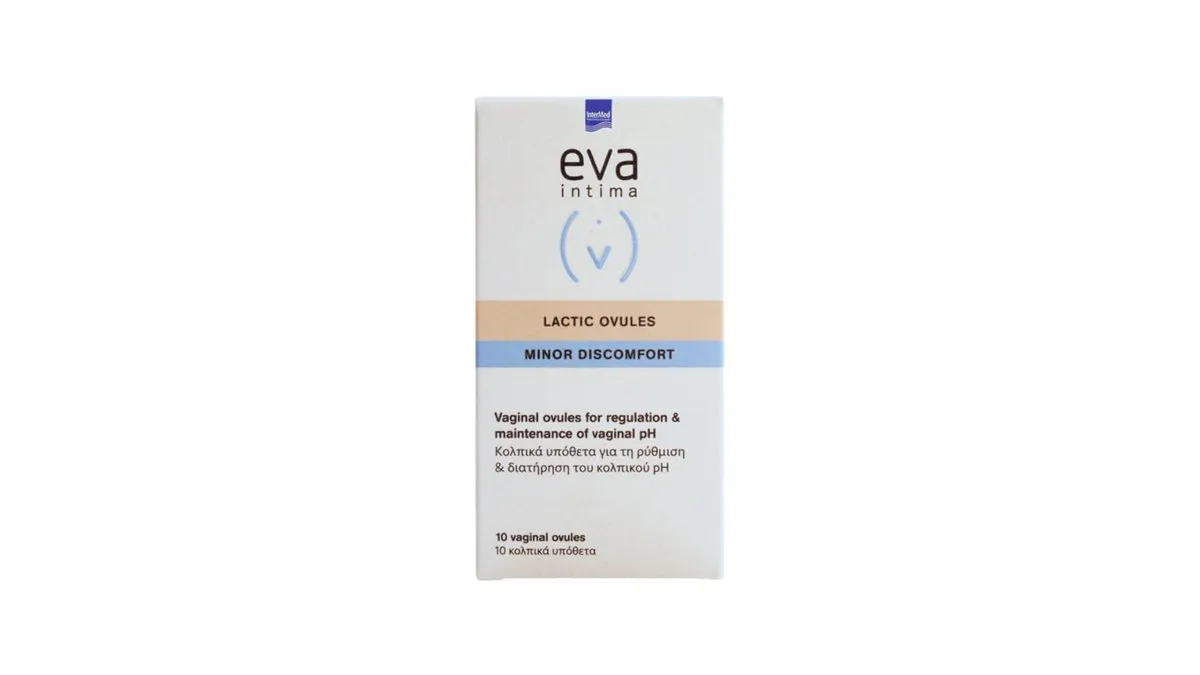 Intermed Eva Lactic Vaginal Supp.(Btx10x2G)