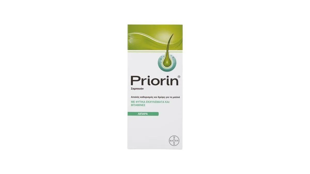Bayer Priorin Anti Hair Loss Shampoo for Oily Hair 200 ml