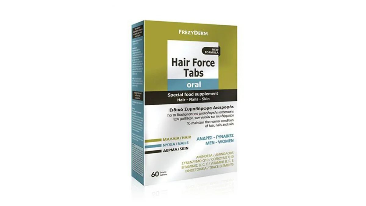 Frezyderm Hair Force Tabs Oral 60tabs
