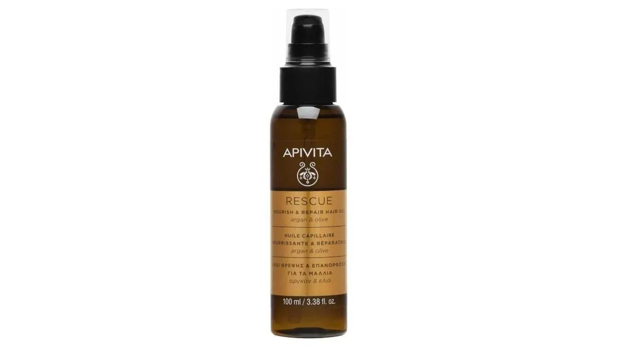 Apivita Rescue Hair Oil Με Αργκάν & Ελιά 100 ml