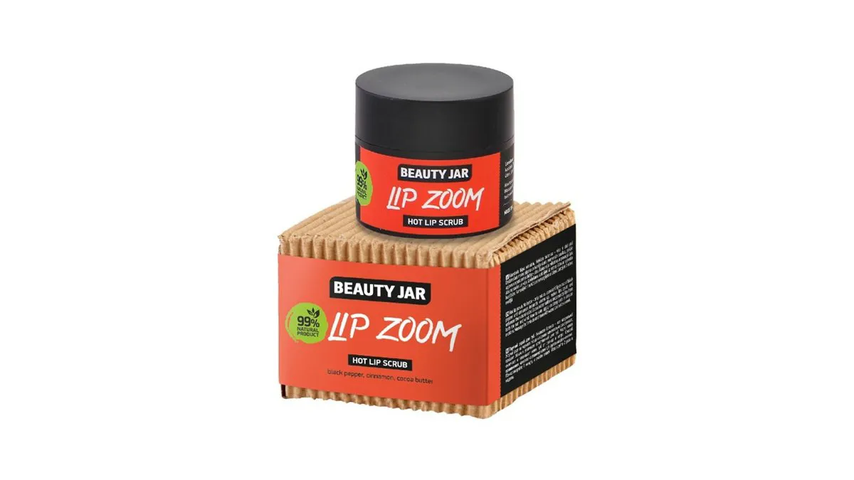 Beauty Jar “Lip Zoom” Ζεστό Scrub Χειλιών. 15ml