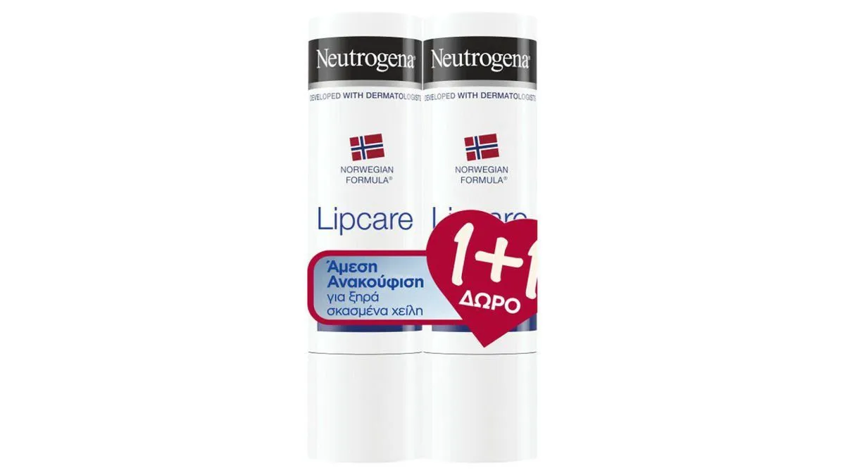 Neutrogena Lipcare 4,8 gr 1+1