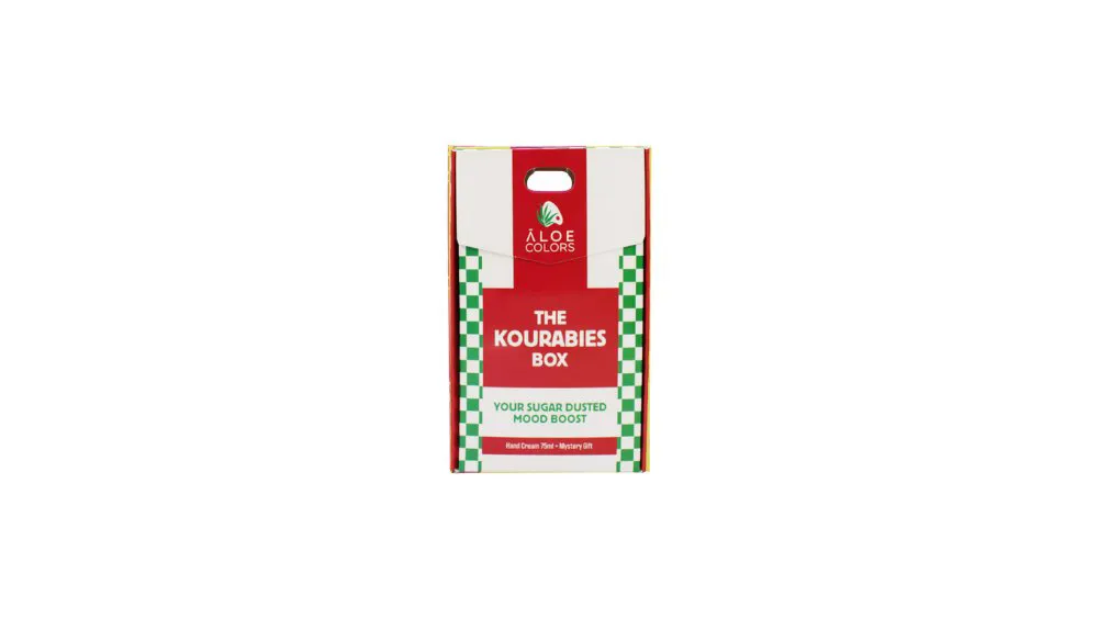Aloe + Colors The Kourabies  Box - Hand Cream & Gift