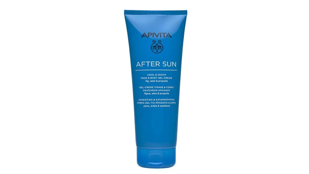 Apivita After Sun Δροσιστική & Καταπραϋντική Κρέμα Gel για Πρόσωπο & Σώμα 200ml