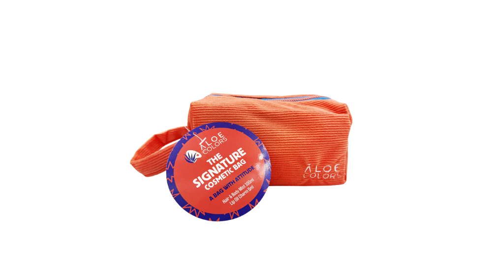 ALOE + COLORS SIGNATURE BAG MIST & LIP OIL