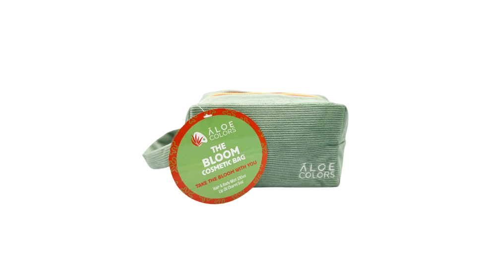 ALOE + COLORS BLOOM BAG MIST & LIP OIL