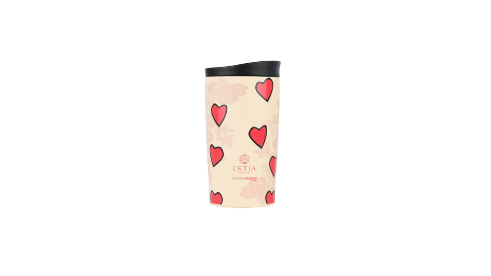 Estia Travel Mug 350ml Tender Lace
