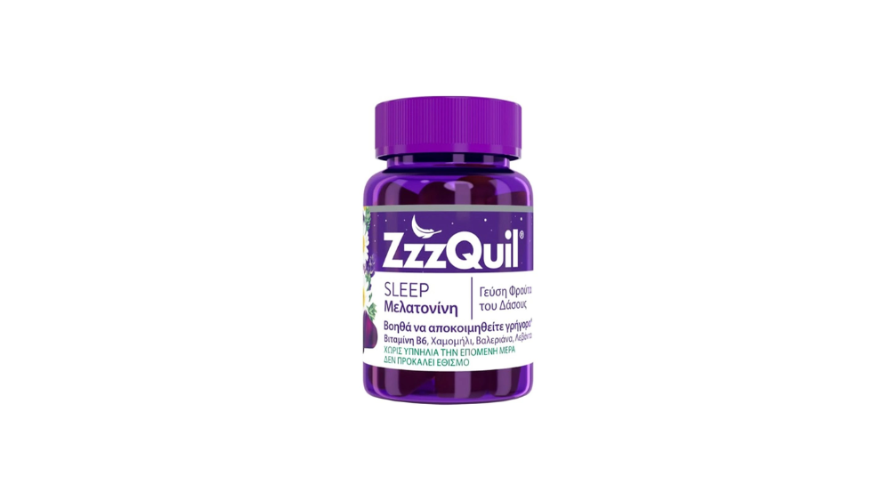 ZzzQuil Sleep Melatonin 60 Ζελεδάκια