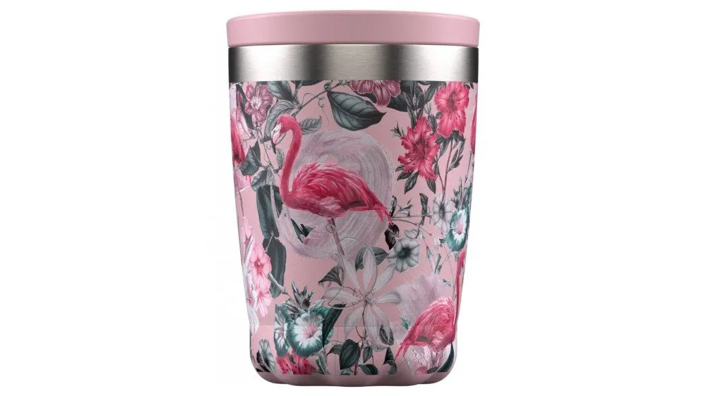 Chilly's | Coffee Cup Tropical Flamingo 340ml