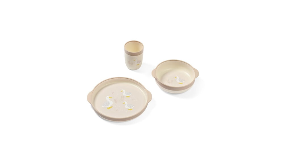 BabyOno Σετ φαγητού 3 τεμαχίων Farmer