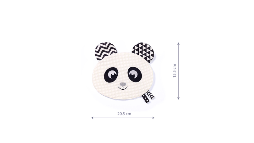 BabyOno Βαμβακερό πανάκι παρηγοριάς- αγκαλιάς -Happy Panda