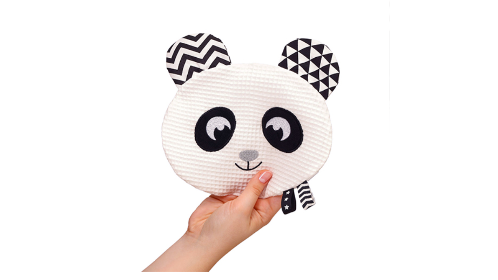 BabyOno Βαμβακερό πανάκι παρηγοριάς- αγκαλιάς -Happy Panda