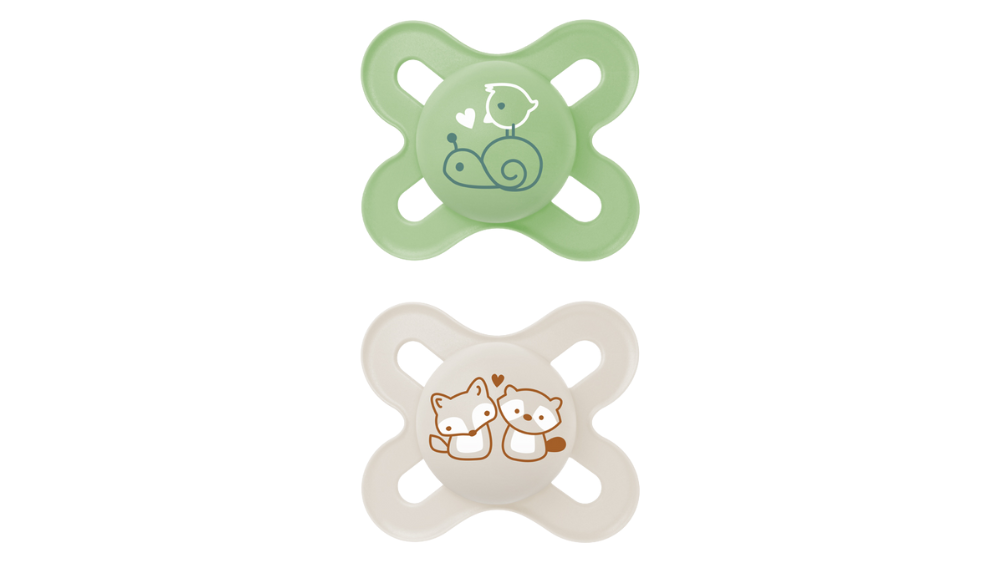 Mam Πιπίλα Original Start Night x2 Σιλικόνη 0-2 Μηνών Unisex