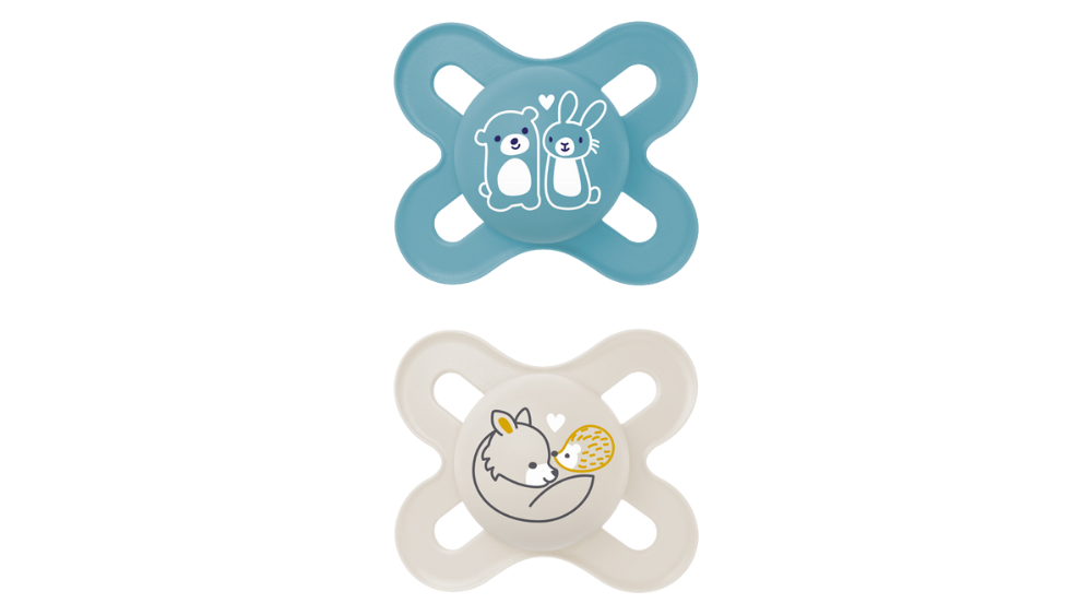 Mam Πιπίλα Original Start  Σιλικόνη 0-2 Μηνών x2 Boy