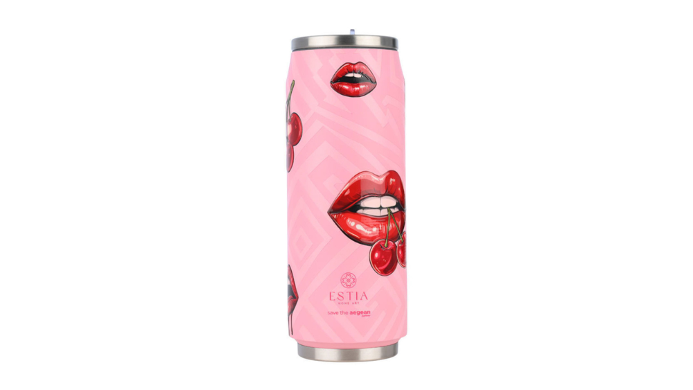 Estia Travel Cup 500ml Blush Pop Ποτήρι Θερμός Ανοξείδωτο