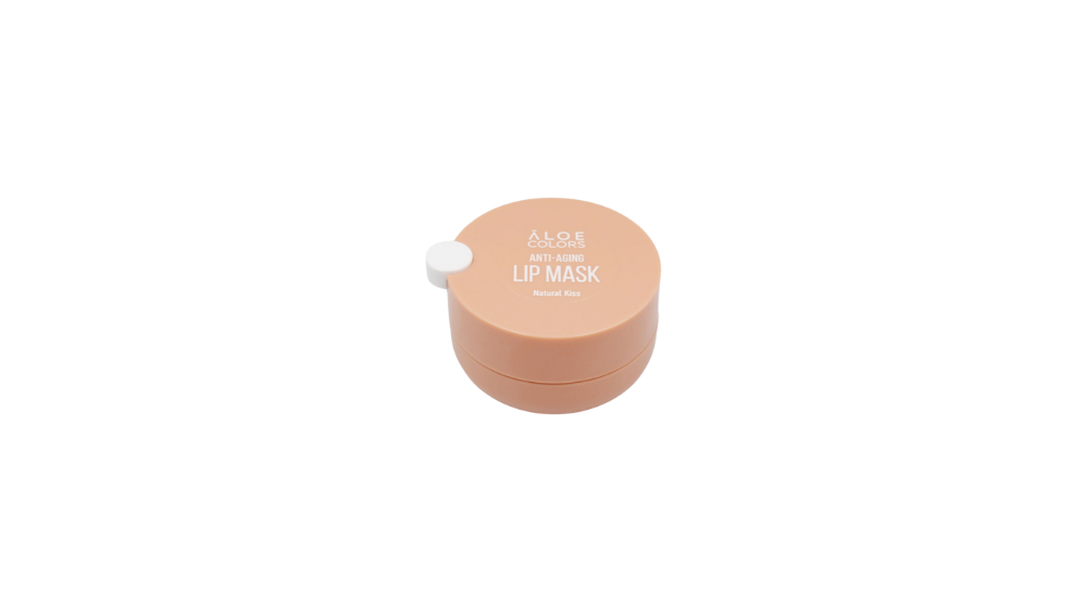Aloe+ Colors Lip Mask Natural Kiss Anti-Aging 10ml - Μάσκα Χειλιών Αντιγήρανσης