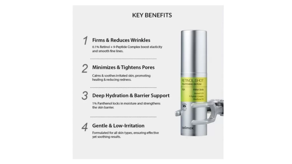 Celimax Retinol Shot Tightening Serum 30ml