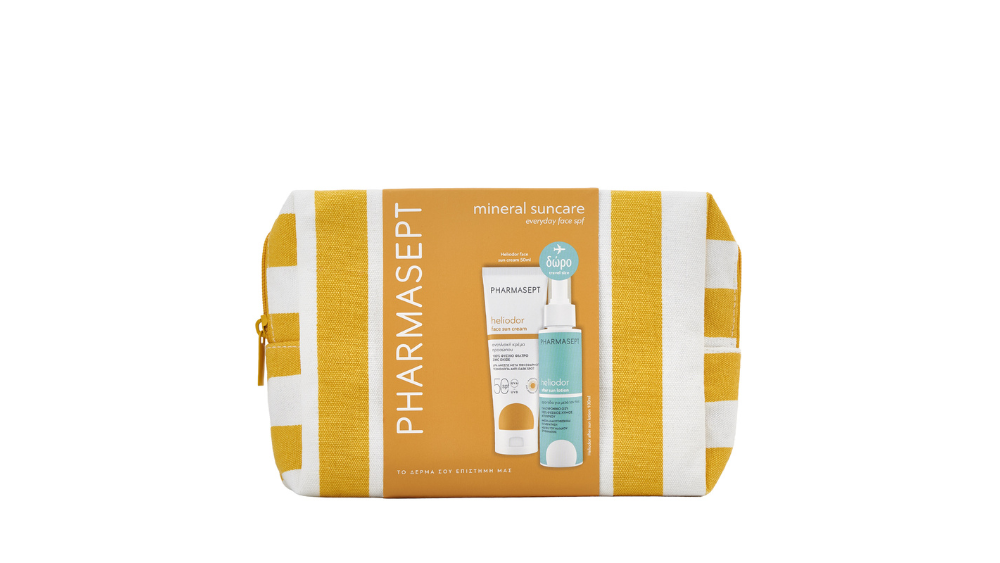 Pharmasept Heliodor Face Sun Cream Spf50 50ml & After Sun Lotion 100ml & Νεσεσέρ