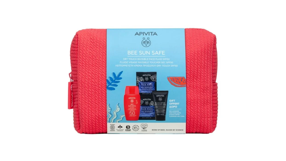 Apivita Promo Bee Sun Safe Dry Touch Fluid Spf50