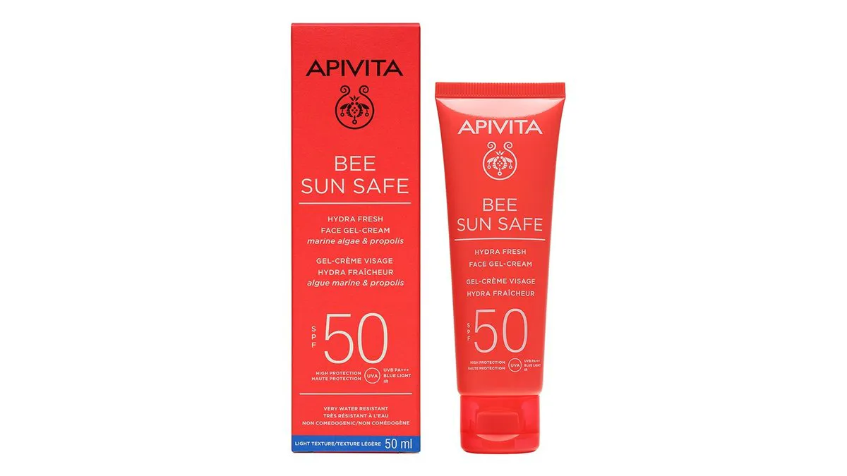 Apivita Ενυδατική Κρέμα Gel Προσώπου Spf50 50 ml