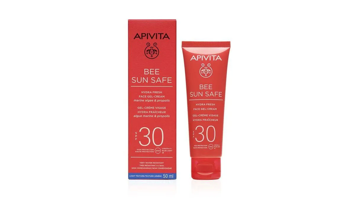 Apivita Bee Sun Safe Ενυδατική Κρέμα Gel Πρόσωπου Spf30 50 ml