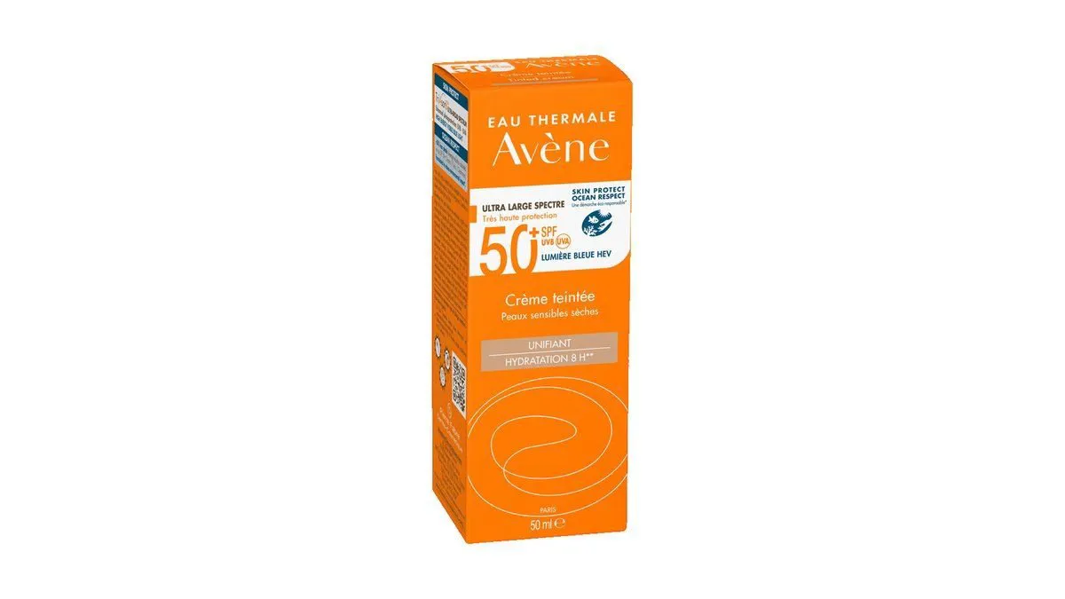 Avene Eau Thermale Cream Teintee SPF50+ Αντιηλιακή Κρέμα Προσώπου με Χρώμα 50 ml