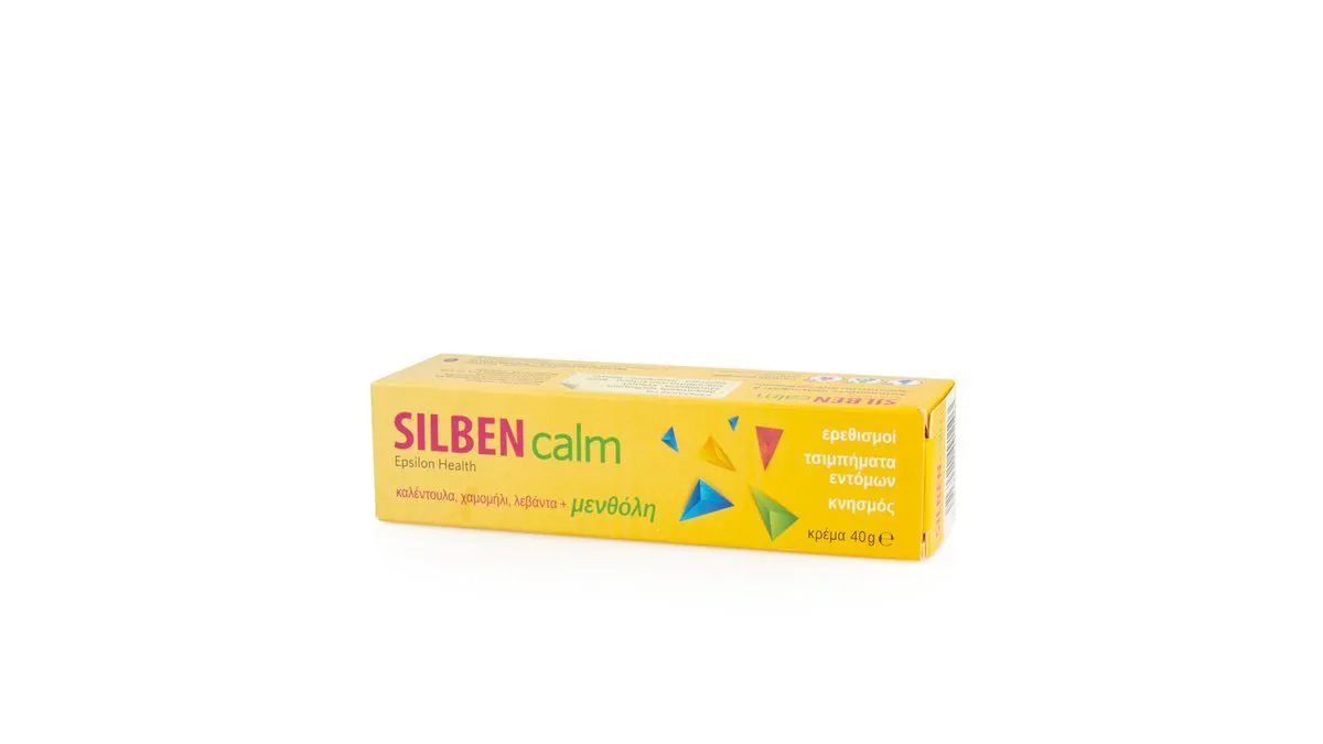 Epsilon Health Silben Calm Cream Κρέμα κατά των Ερεθισμών & των Τσιμπημάτων 40 g