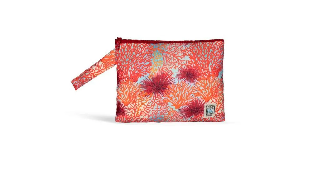 See My Bag Wet Bag Small Corals Blue