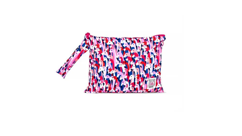See My Bag Wet Bag Small Flamingo