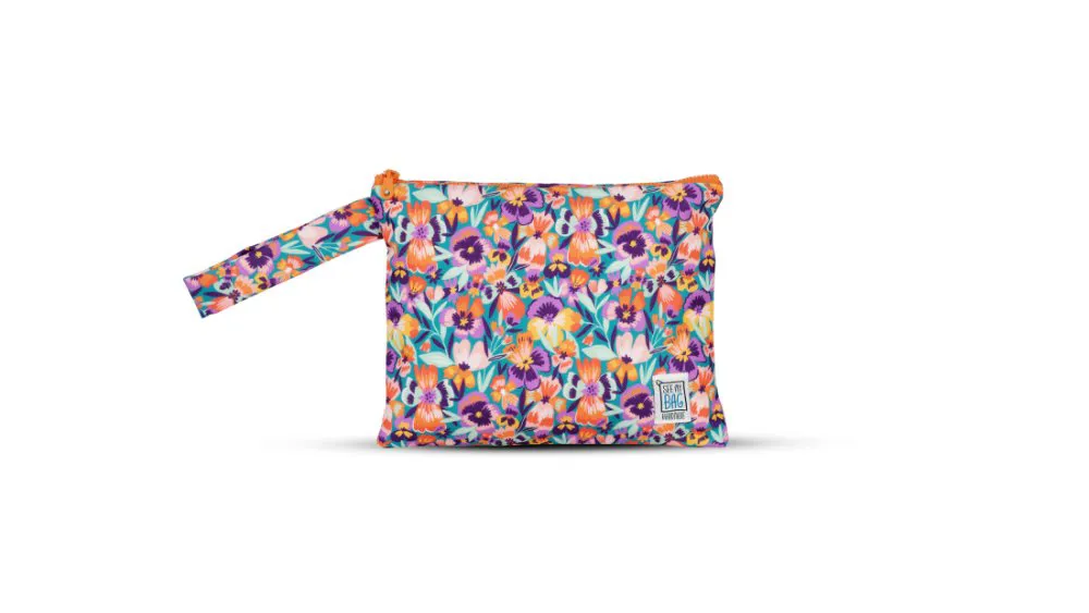 See My Bag Wet Bag Small Petunia