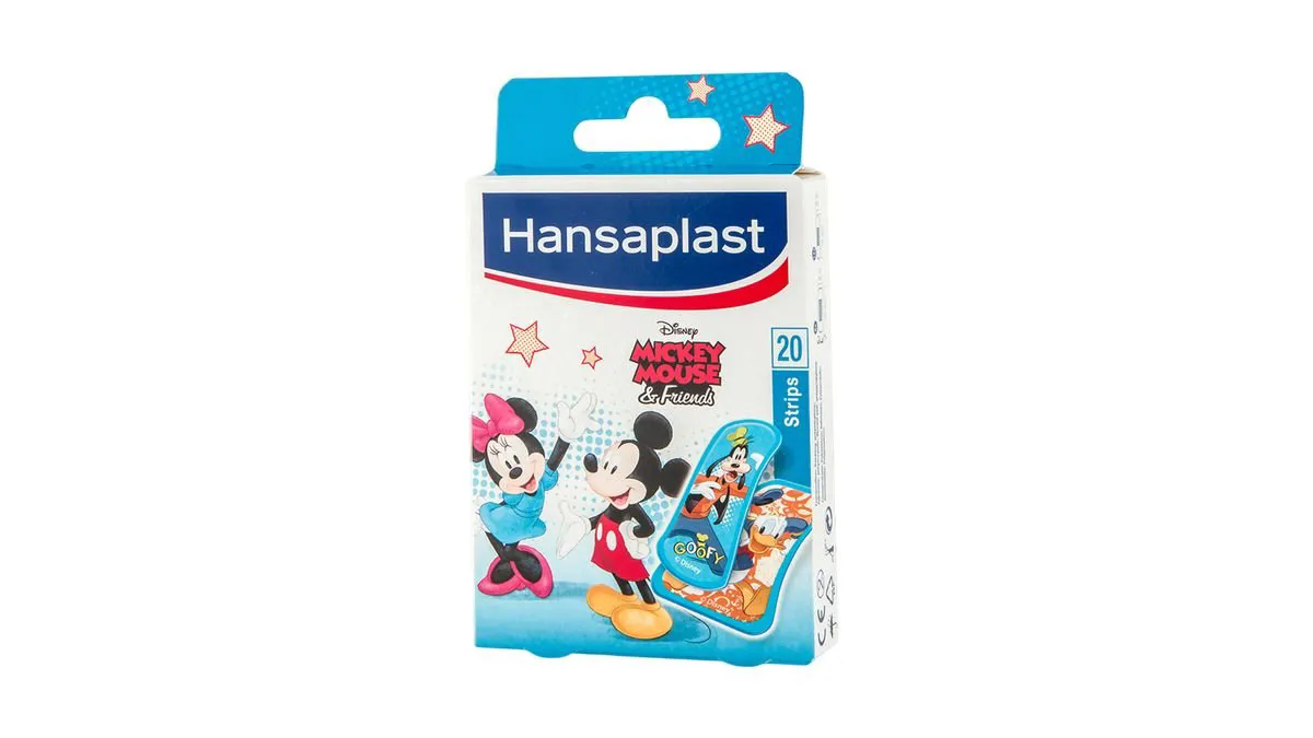 Hansaplast Disney Mickey & Friends Strips Παιδικά Επιθέματα Πληγών 20 τμχ